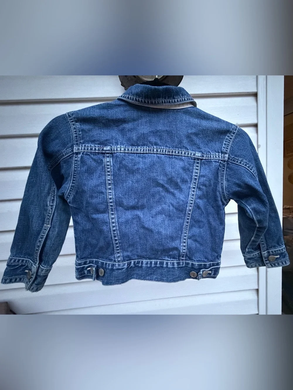 Vintage 2000 Gymboree Girls Denim Jean Jacket Size 4 Y2K